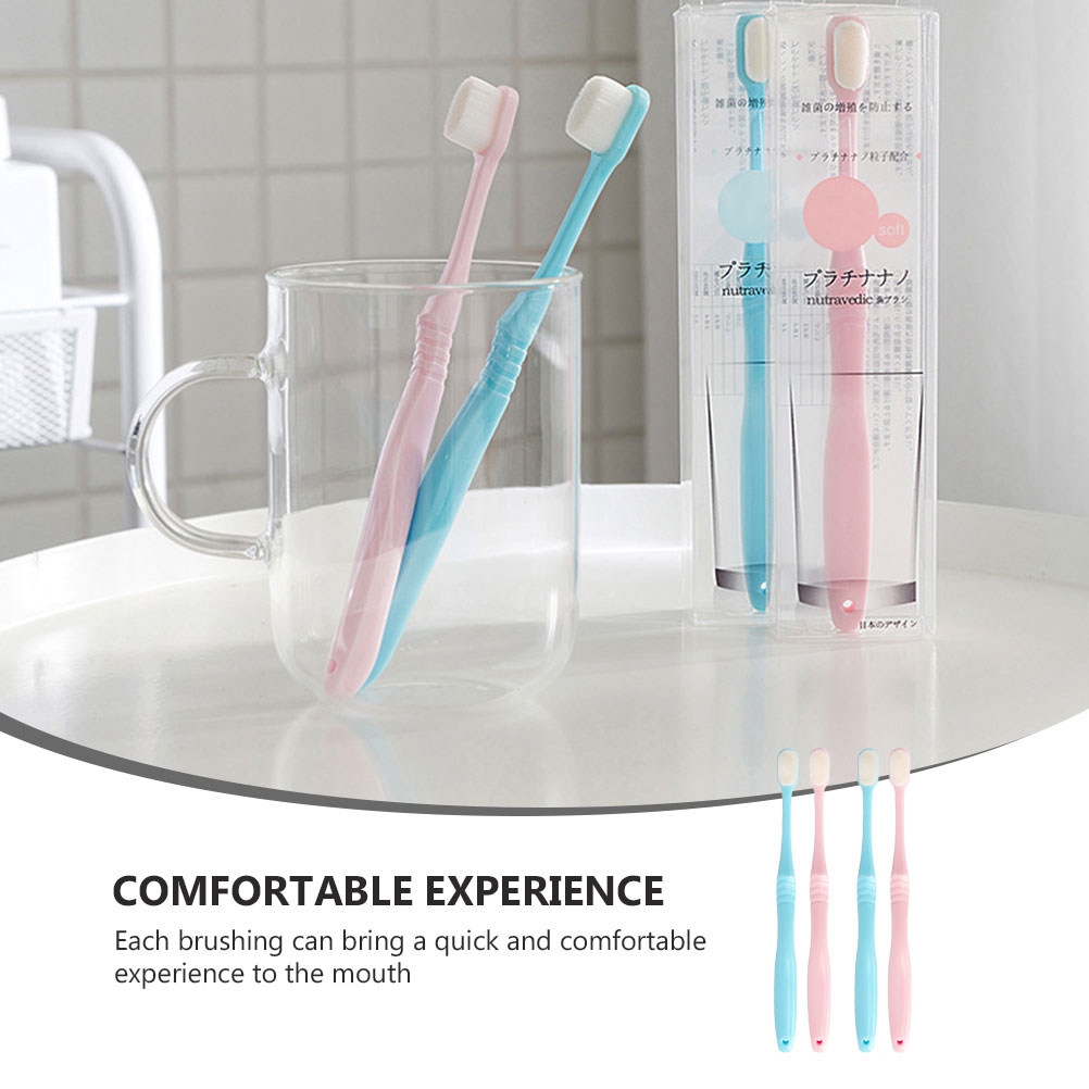 Teeth Whitening Japanese - 4 stuks zachte borstel tandenborstel voor