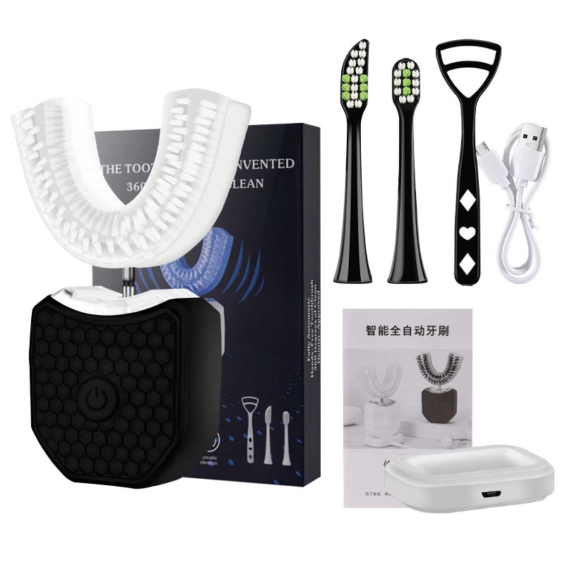 Teeth Whitening Light Kit - U-vormige tandenborstel Draadloze elektrische volwassen sonische