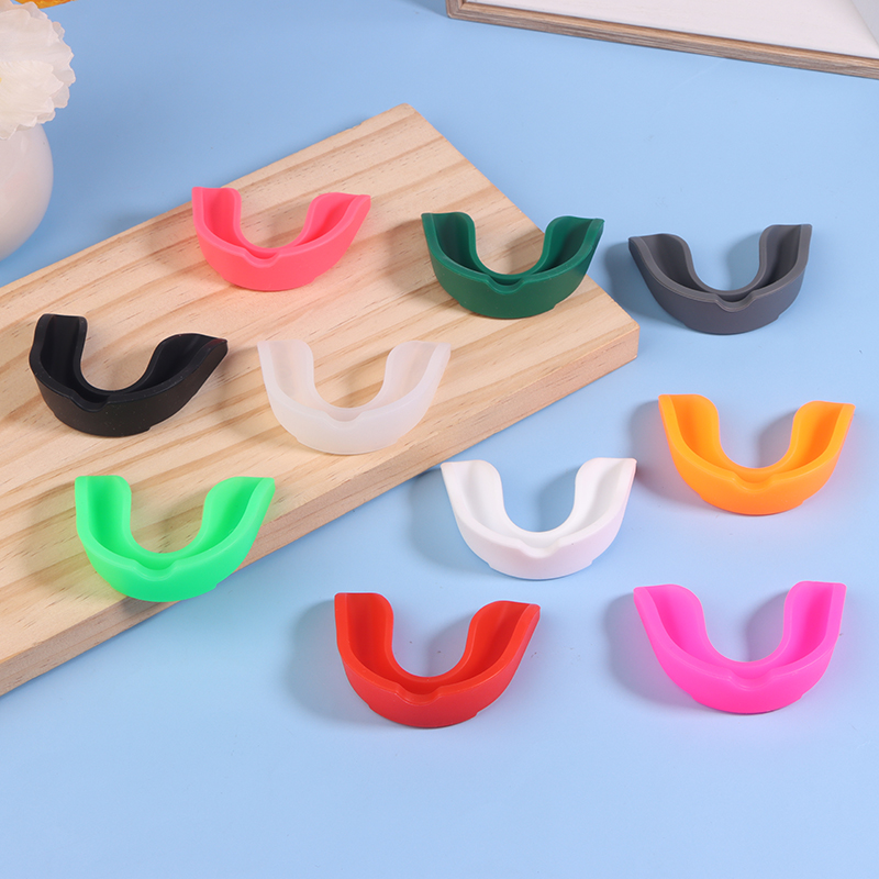 Dental Guard Night - Siliconen tandbeschermer Nachtrust Mondbeschermer Lade voor