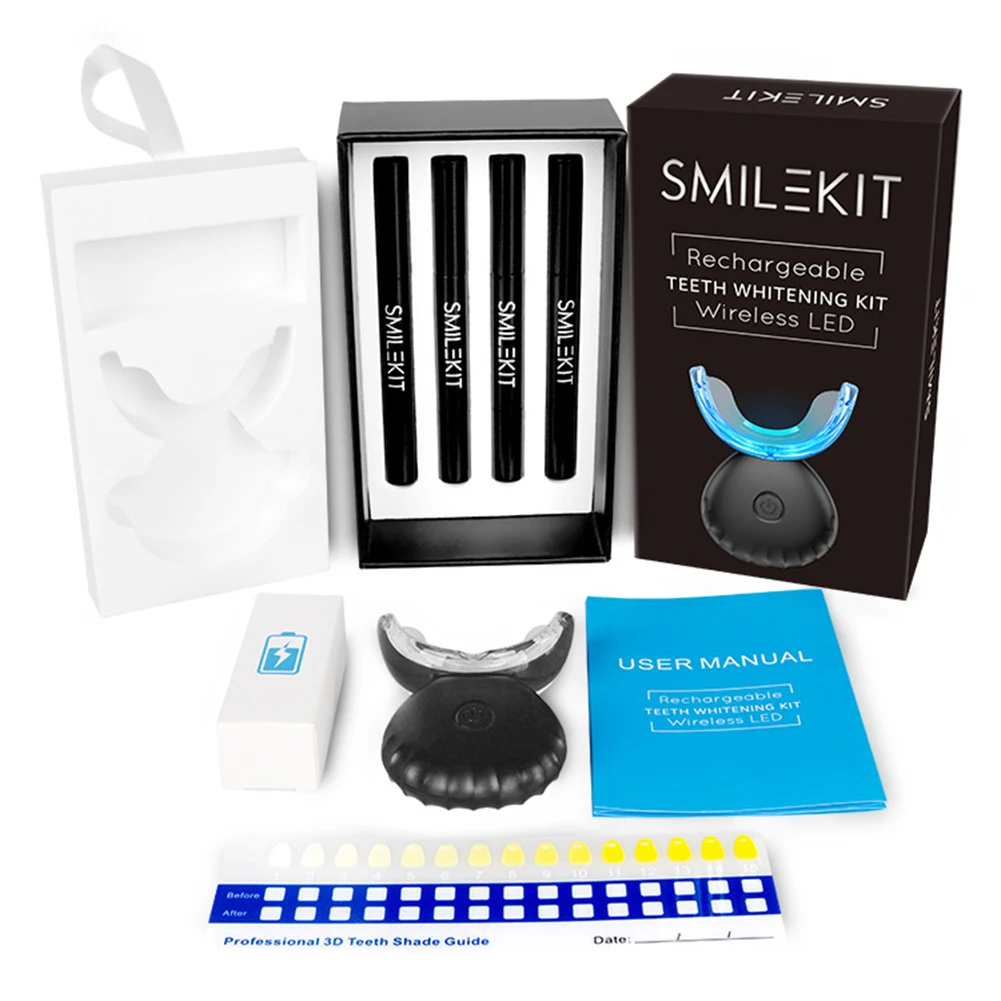 Teeth Whitening Light Kit - Tandheelkundige Tanden Whitening Kit Mini 16