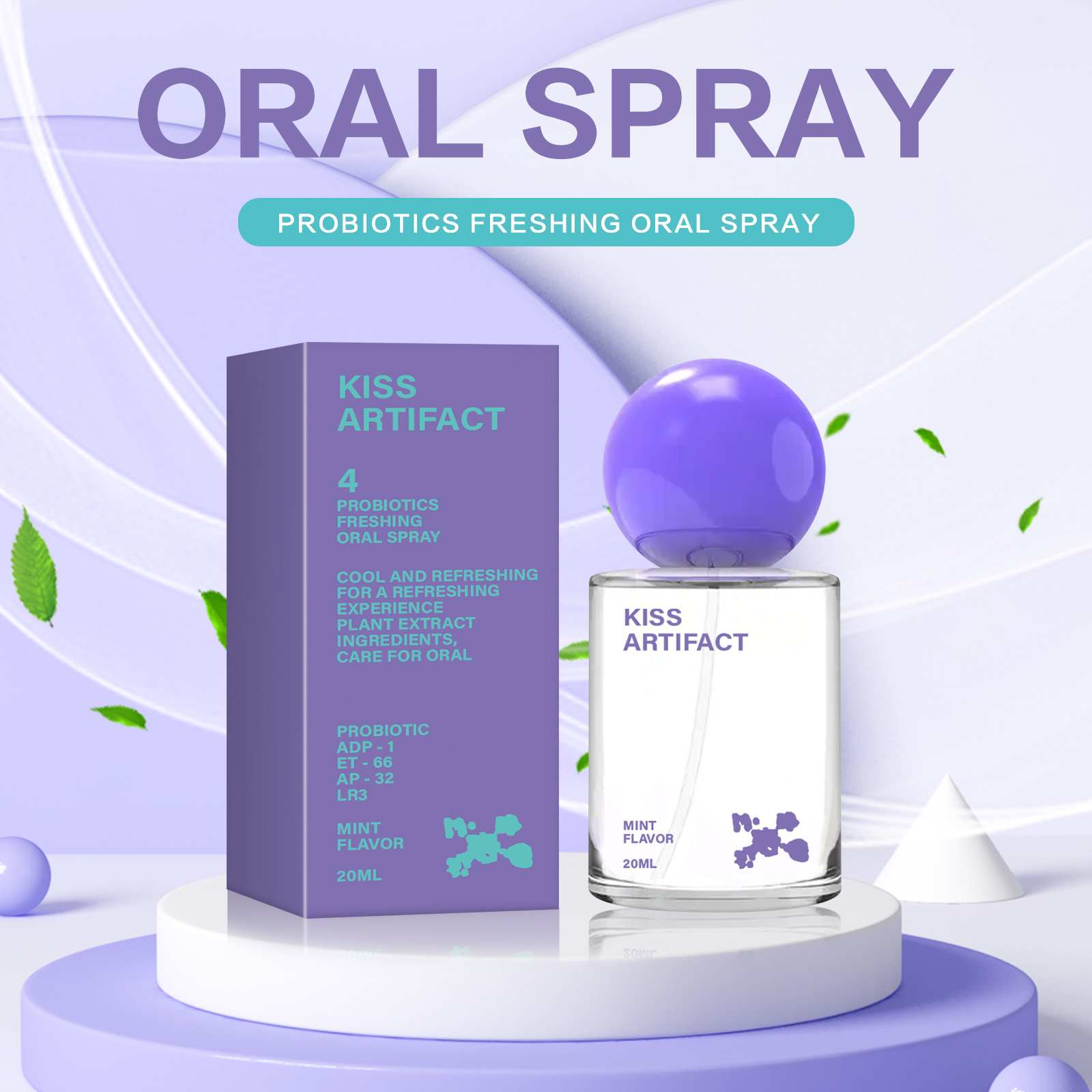 Colgate Whitening Teeth - 20ML Ademverfrisser Spray Artefact Vrouwelijke Mannelijke