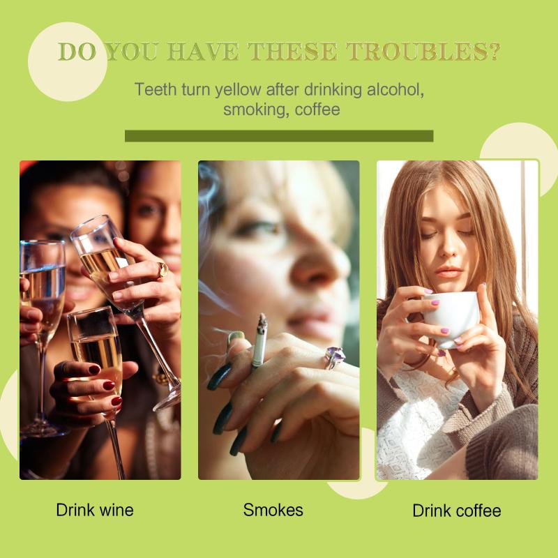 Teeth Whitening With Coconut Oil - Kokosolie Whitening Strips - Reinigt vlekken,