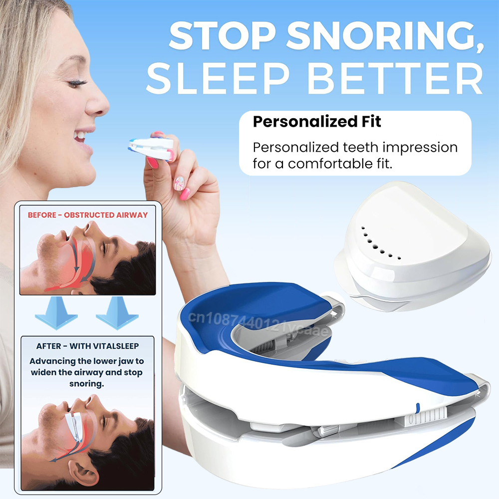 Dental Guard Night - Anti-Snurken Mondstuk Anti-Snurken Apparaat Nachtelijke Tanden