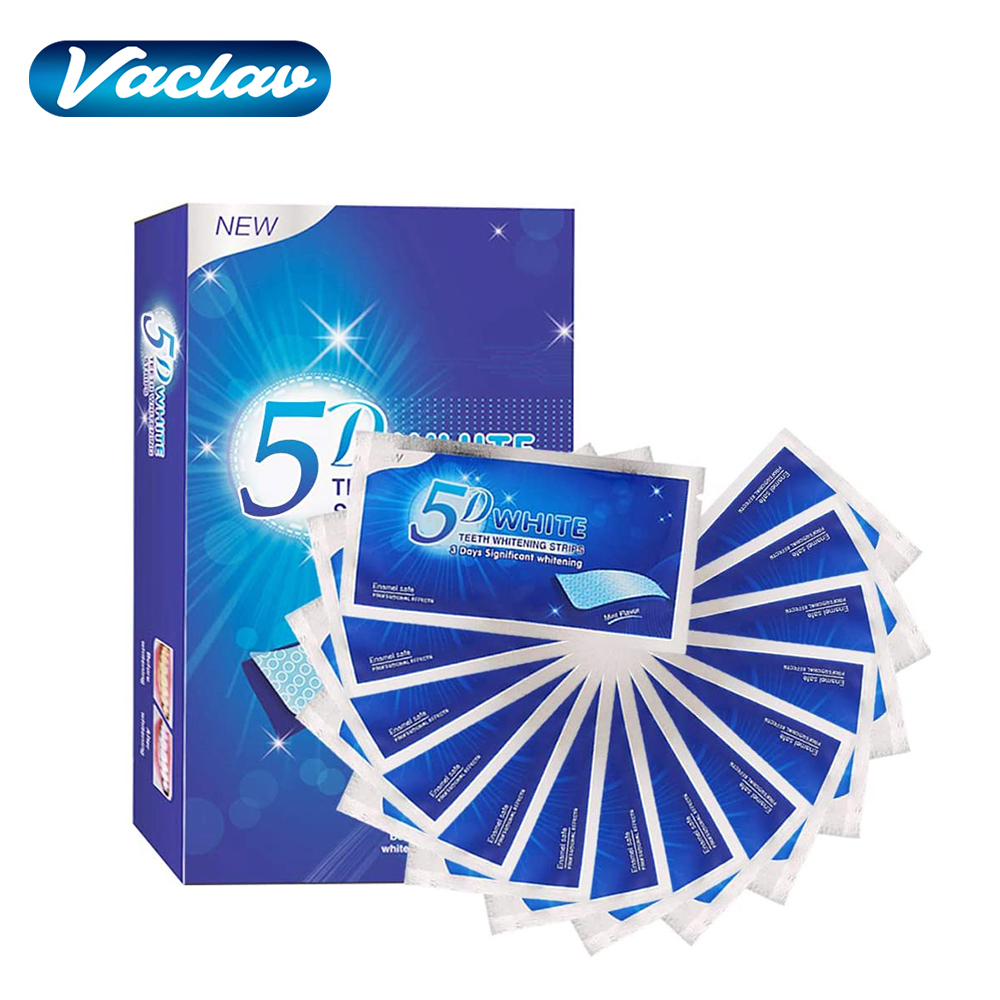 Teeth Whitening Gel Refills - 5D Witmakende Tandstrips, Whitening Gel, Witmakende