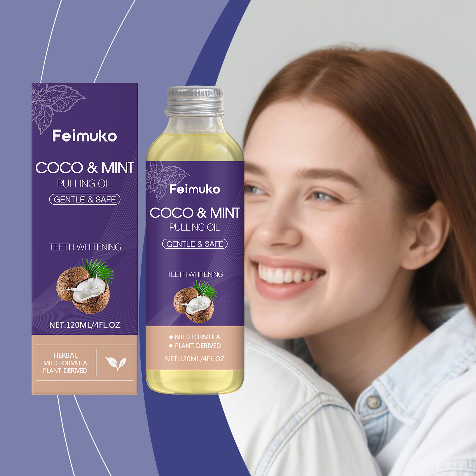 Kokosolie Pepermunt Mondwater  - Teeth Whitening With Coconut Oil recensie en prijs