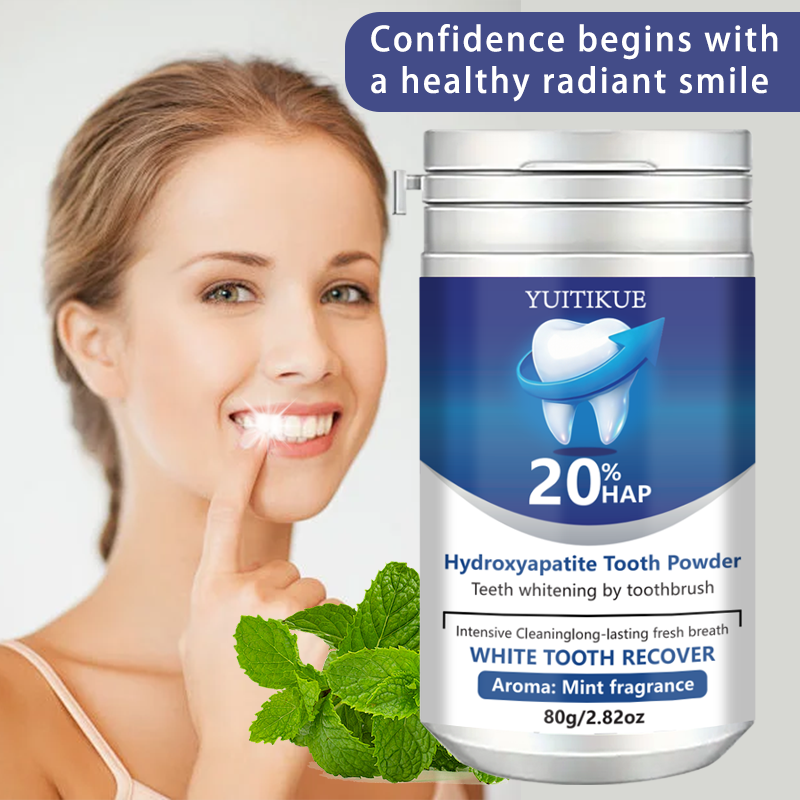 20% HAP Hydroxyapatite Tandpoe - Teeth Whitening Co recensie en prijs