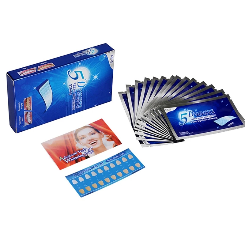 5d Tanden Bleekstrips 56 Strip - Teeth Whitening Gel Refills recensie en prijs