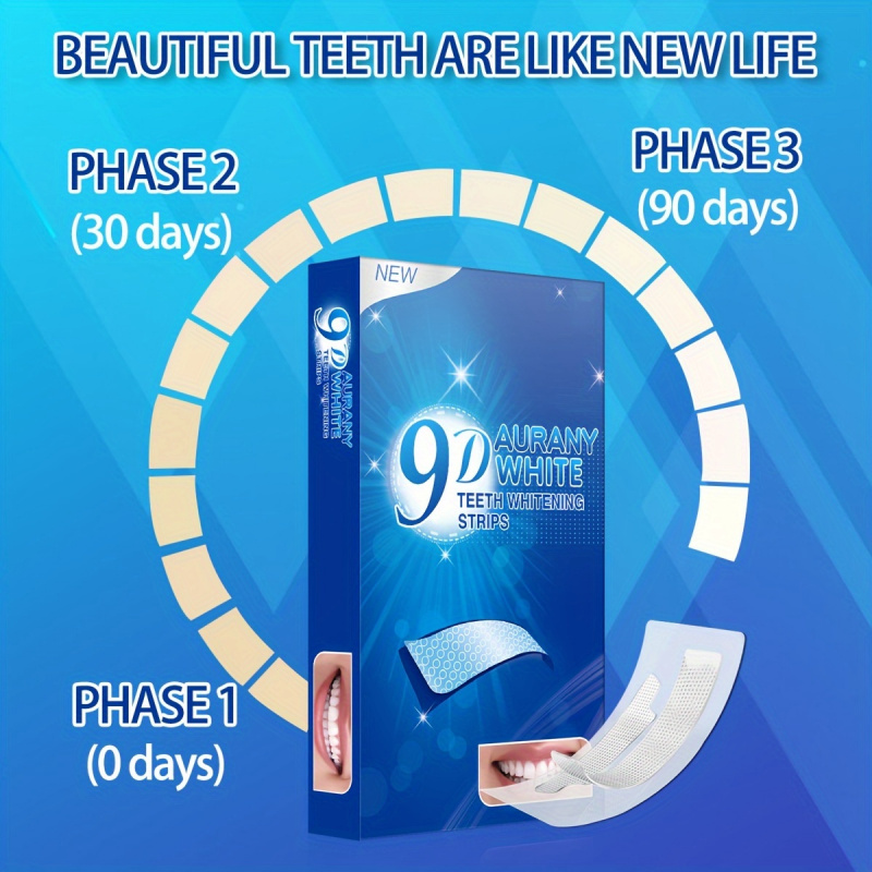 21 paar 9D Aurany witte tanden - Teeth Whitening Gel Refills recensie en prijs