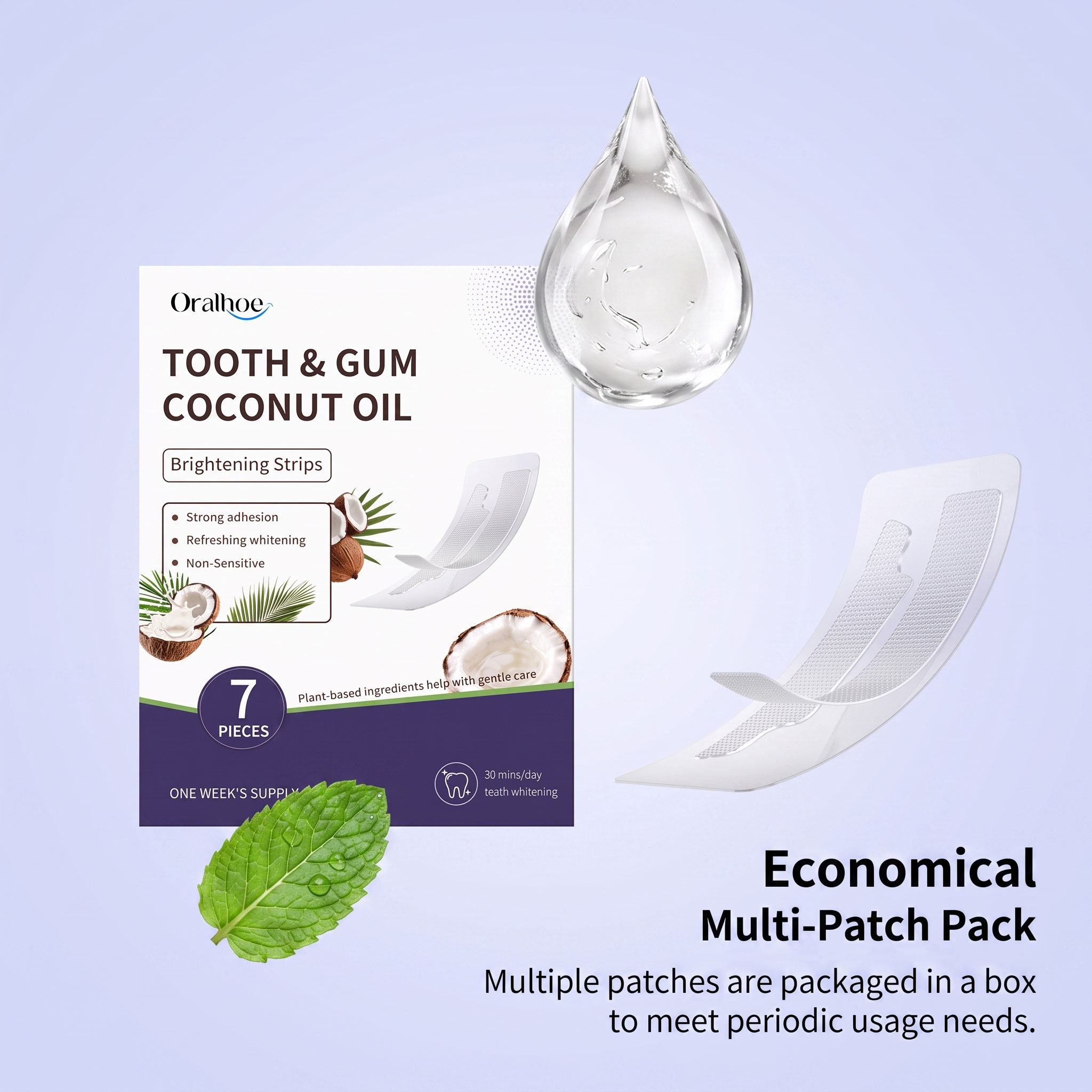 Oralhoe Kokosolie Tandenbleeks - Teeth Whitening With Coconut Oil recensie en prijs