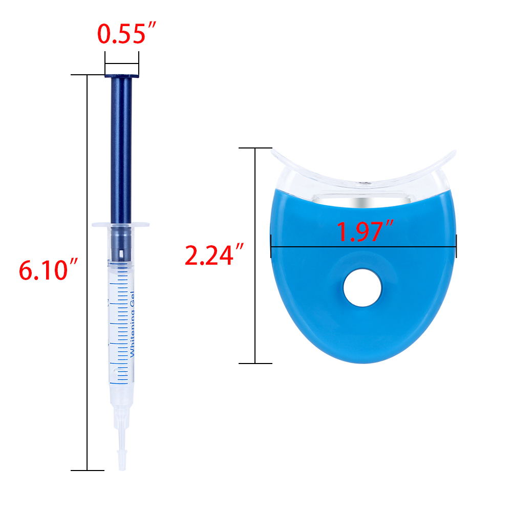 1 set Tanden Whitening 44% Per - Colgate Whitening Teeth recensie en prijs