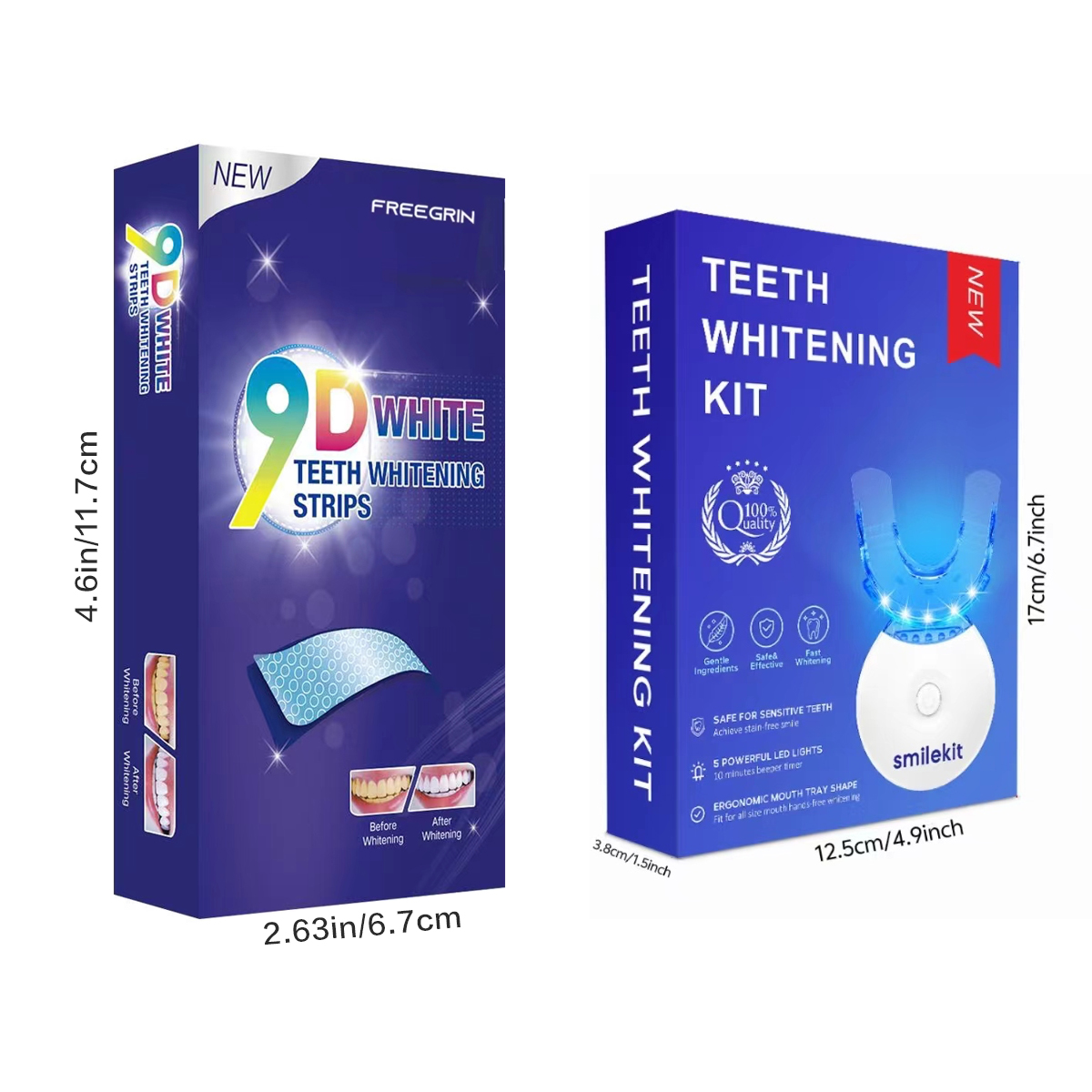 Tandenbleekset - 5X LED-licht  - Teeth Whitening Light Kit recensie en prijs